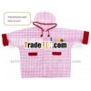 kids rain coats pink