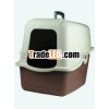 Hooded Plastic Cat Toilet