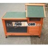 wooden rabbit house
