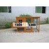 Popular wooden chicken house HF-CC1001 with metal tray