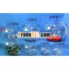 ball shaped glass candle holder
