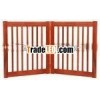 Free Standing All Wood Adjustable Small Pet Gate S