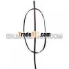 Martingale fancy White Stitched on Half Round Raised Bit