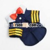 New style clothes for dog/Navy captain design dogs clothes