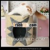 Plush cat scratching post cat house