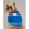 Pet Dog Trench Coat Blue