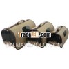 Cream-colored waterproof foldable pet carrier