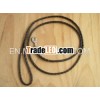 leather braided dog leash round leather braided dog leash