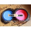 silicon pet Travel bowl/portable&collapsible silicon bowl
