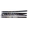 05275 Bridle Leather Dog Collar padded with leg and bone printed