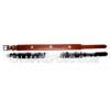 5310 Leather Dog Collar soft lined with star diamond