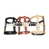 05501 Bridle leather Dog Harness with soft padded