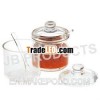 Acylic sauce jar