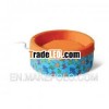 Thermo-Kitty Bed Small Fish Orange 16" x 16" x 6"