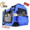 Pet Dog Carrier Travel Bag Crate Cat Tote Cage Folding Kennel