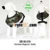 Shnou Sii SB 09-219 Black Cotton Dog Harness