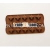 star shape silicone chocolate mold