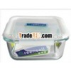 700ml glass square food container