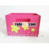 Recycled cardboard decorative storage box