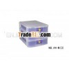 high quality A4 plastic storage box with drawer