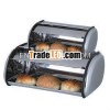 stainless steel bread box