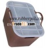 storage box with lids, PE tubs, flexible plastic bucket