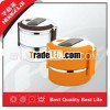 #HGL-9314B 2Tier Stainless Steel Bento with spoon, 1.4L