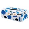 Cotton fabric storage box