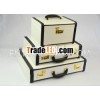 hot selling leather storage box for travel and sundries