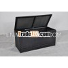 folding wicker storage
