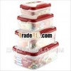 A091 new microwaveable 4pcs plastic food container set