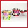 tin candy bucket with lid