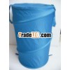 pop up wire foldable clothes household storage laundry hamper with two handles/folding clothes laund