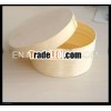 Pine Wood Round Box