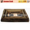 Solid Wood Trays Set of 2
