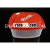 Airtight Rectangle Plastic Microwave Warmer Container