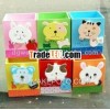 Hot sale cartoon wooden brush pot, pen holder