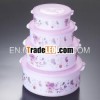 4 sets Plastic Food Box