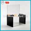 Acrylic Fundraising Box With Sign Holder