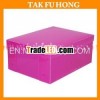 Solid Color Custom Printed Shoe Box