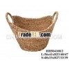 HH504100-craft storage basket - water-hyacinth basket