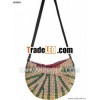 HH11982 - Water-hyacinth bag - Craft waving handbag - Hand woven basket - handmade basket from vietn