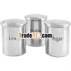 Steel Canister 7x15 5pcs set Mirror