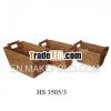 Rectangular Water hyacinth baskets - HAPRO Brand (HS 3505/3)