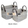 Vietnam laundry basket / Wicker basket / Water hyacinth storage basket (HLB 1596/2)