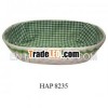 Cheap palm leaf tray/ Small oval palm leaf tray in Vietnam (HAP 8234)