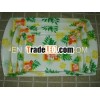 flower print melamine Tray