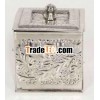 Square Box Made of Iron With Nickel Finish