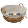 Water Hyacinth Fruit Basket with Liner from Vietnam ( OHC0027)