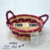 Wholesale tray baskets in Vietnam / Small bamboo basket (HMT 12.969H)